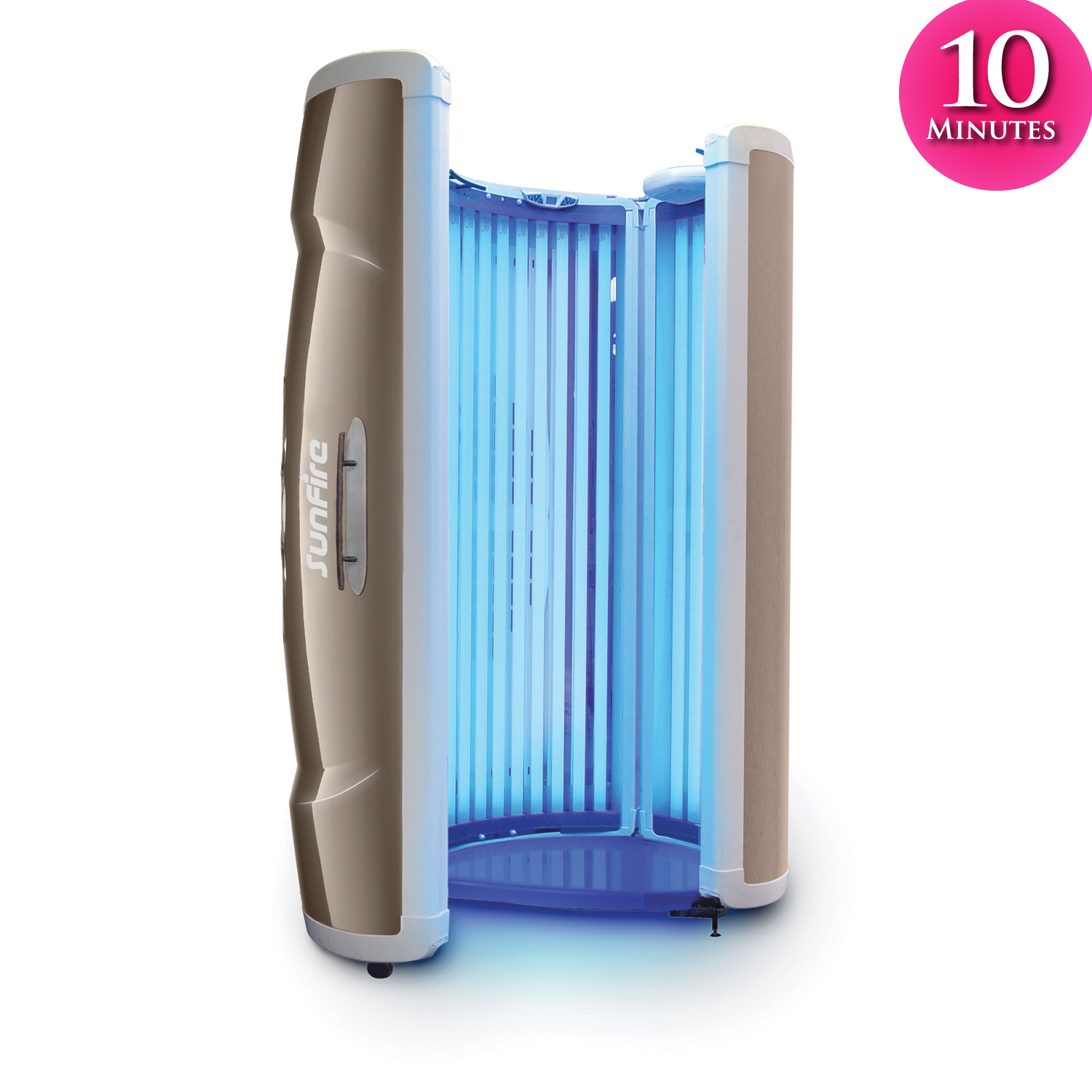 SunFire 42C Standup Commercial Tanning Bed